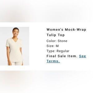 Jaanuu top medium stone NWT